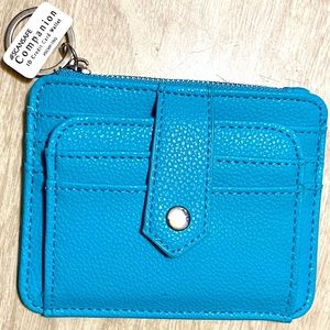 RFID Travel Wallet Turquoise NWT